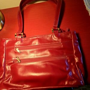 Elegant Red Women's Handbag